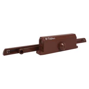 Доводчик НОРА-М №4S Slider от 70 до 110 кг коричневый морозостойкий со скользящей тягой