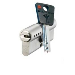 Цилиндр (7х7) L 62 Ф (31х31) антик брасс, ключ-ключ Mul-T-Lock
