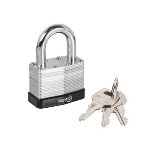 Замок навесной PK-6550 3 key англ.кл. Punto (Пунто)