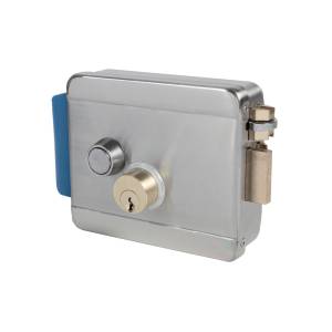 Замок накладной электромеханический FUARO-2369 INOX FUARO