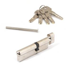 Механизм цилиндровый SM-110(45C/65)-C-NI перфо ключ-вертушка Апекс