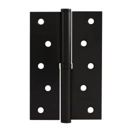 Петля съемная 750-5"-FHP-ECO 120х80х2,5 черная левая Нора-М