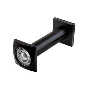 Глазок дверной DV-Q 4/130-70/Z (VIEWER 4 DVQ) BL оптика пластик черный Fuaro
