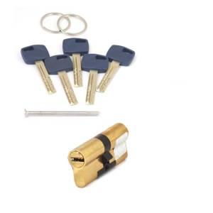 Механизм цилиндровый Premier XR-100(50/50)-G перфо ключ-ключ (золото) Апекс