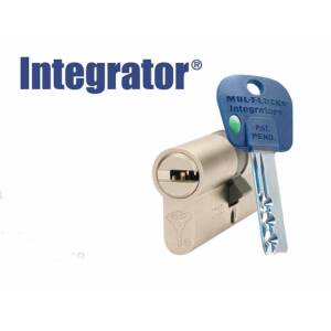 Цилиндр Integrator 466P L 70 Ф (35х35) никель ключ-ключ Mul-T-Lock