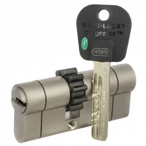 Цилиндр Integrator BREAK SECURE EXTRA 466P L 76 Ш (33х43) никель, ключ-ключ с шестеренкой Mul-T-Lock