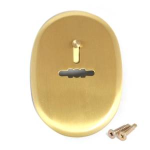 Накладка дверная DP-11-S-G-shutter под ключ золото APECS