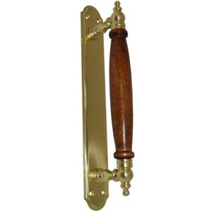 Ручка дверная парадная ЛД-3 290 мм деревянная
