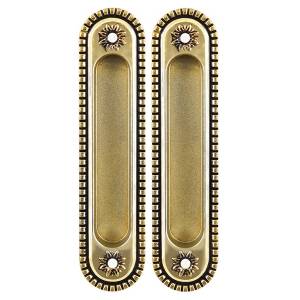 Комплект ручек для раздвижных дверей SH010/CL FG-10 французское золото Armadillo (Армадилло)